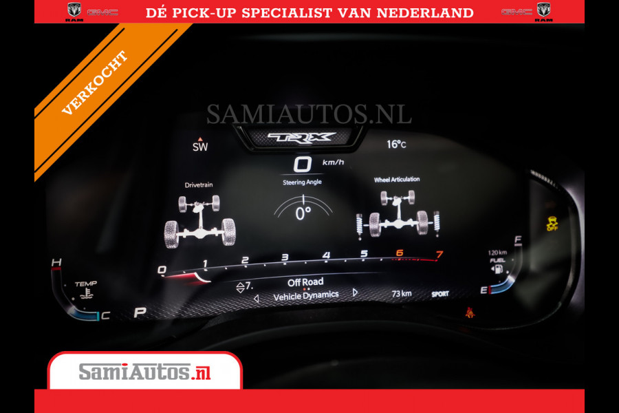 Dodge Ram 1500 TRX | 6.2 V8 712PK HELLCAT | BOM VOL | CARBON | GRANITE | ALL-IN PRIJS | CREW CAB | GRIJSKENTEKEN | 5 PERSOONS | DC | DUBBELE CABINE | VOORRAAD NR 2088 - 4151