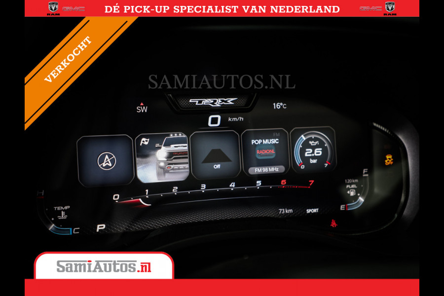 Dodge Ram 1500 TRX | 6.2 V8 712PK HELLCAT | BOM VOL | CARBON | GRANITE | ALL-IN PRIJS | CREW CAB | GRIJSKENTEKEN | 5 PERSOONS | DC | DUBBELE CABINE | VOORRAAD NR 2088 - 4151
