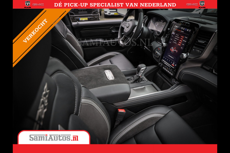Dodge Ram 1500 TRX | 6.2 V8 712PK HELLCAT | BOM VOL | CARBON | GRANITE | ALL-IN PRIJS | CREW CAB | GRIJSKENTEKEN | 5 PERSOONS | DC | DUBBELE CABINE | VOORRAAD NR 2088 - 4151