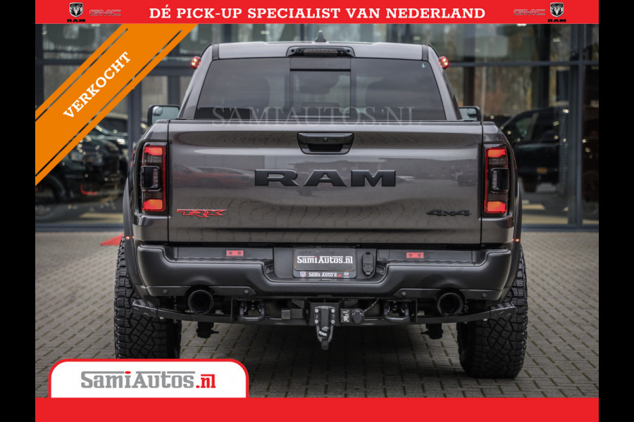 Dodge Ram 1500 TRX | 6.2 V8 712PK HELLCAT | BOM VOL | CARBON | GRANITE | ALL-IN PRIJS | CREW CAB | GRIJSKENTEKEN | 5 PERSOONS | DC | DUBBELE CABINE | VOORRAAD NR 2088 - 4151