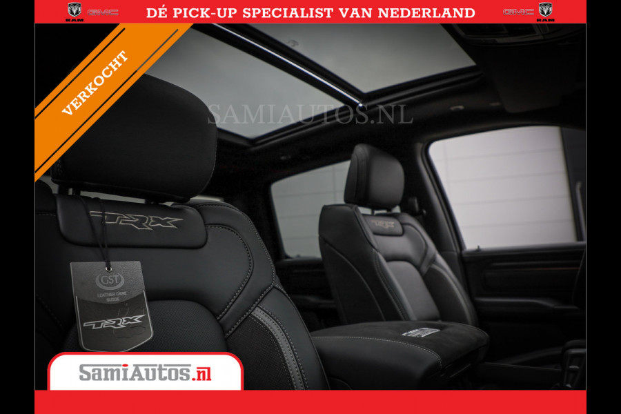 Dodge Ram 1500 TRX | 6.2 V8 712PK HELLCAT | BOM VOL | CARBON | GRANITE | ALL-IN PRIJS | CREW CAB | GRIJSKENTEKEN | 5 PERSOONS | DC | DUBBELE CABINE | VOORRAAD NR 2088 - 4151