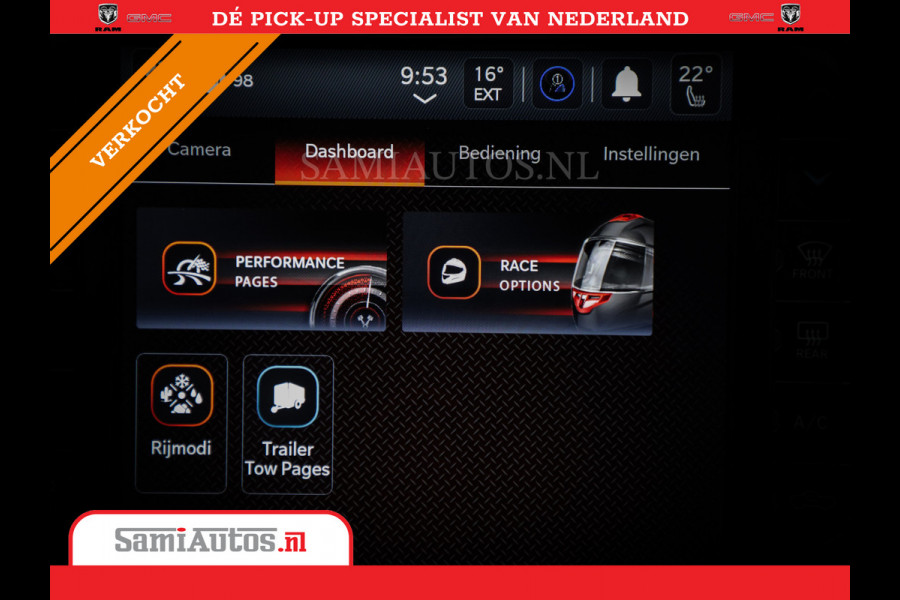 Dodge Ram 1500 TRX | 6.2 V8 712PK HELLCAT | BOM VOL | CARBON | GRANITE | ALL-IN PRIJS | CREW CAB | GRIJSKENTEKEN | 5 PERSOONS | DC | DUBBELE CABINE | VOORRAAD NR 2088 - 4151