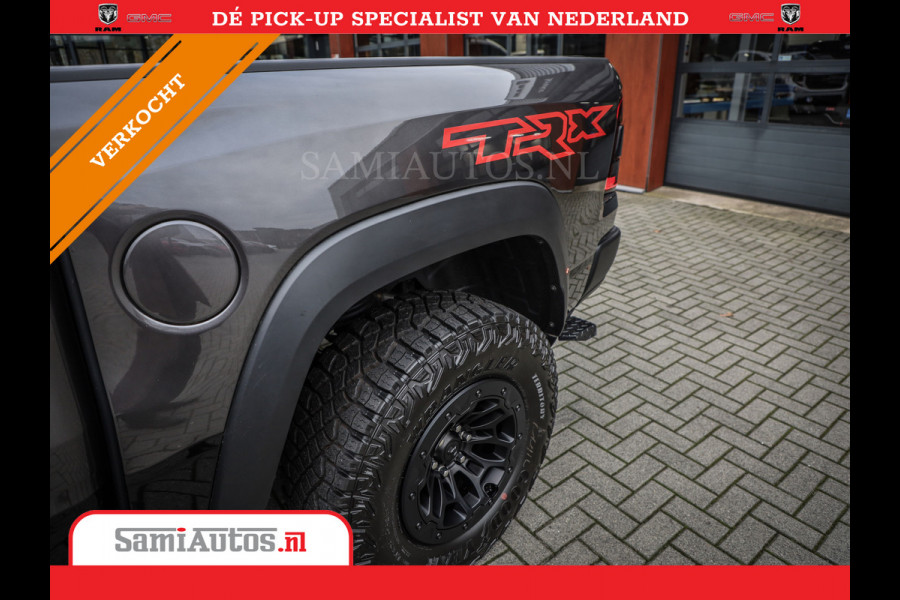 Dodge Ram 1500 TRX | 6.2 V8 712PK HELLCAT | BOM VOL | CARBON | GRANITE | ALL-IN PRIJS | CREW CAB | GRIJSKENTEKEN | 5 PERSOONS | DC | DUBBELE CABINE | VOORRAAD NR 2088 - 4151