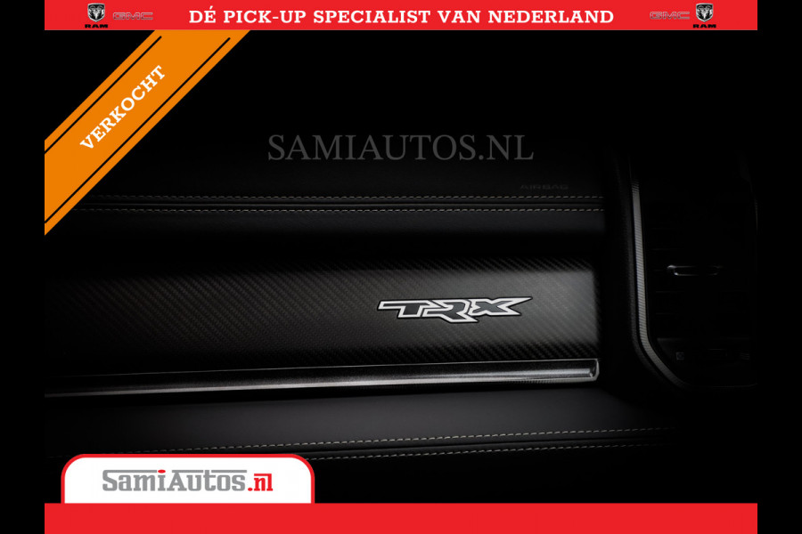 Dodge Ram 1500 TRX | 6.2 V8 712PK HELLCAT | BOM VOL | CARBON | GRANITE | ALL-IN PRIJS | CREW CAB | GRIJSKENTEKEN | 5 PERSOONS | DC | DUBBELE CABINE | VOORRAAD NR 2088 - 4151