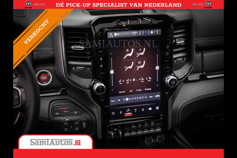 Dodge Ram 1500 TRX | 6.2 V8 712PK HELLCAT | BOM VOL | CARBON | GRANITE | ALL-IN PRIJS | CREW CAB | GRIJSKENTEKEN | 5 PERSOONS | DC | DUBBELE CABINE | VOORRAAD NR 2088 - 4151