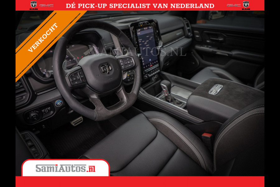 Dodge Ram 1500 TRX | 6.2 V8 712PK HELLCAT | BOM VOL | CARBON | GRANITE | ALL-IN PRIJS | CREW CAB | GRIJSKENTEKEN | 5 PERSOONS | DC | DUBBELE CABINE | VOORRAAD NR 2088 - 4151