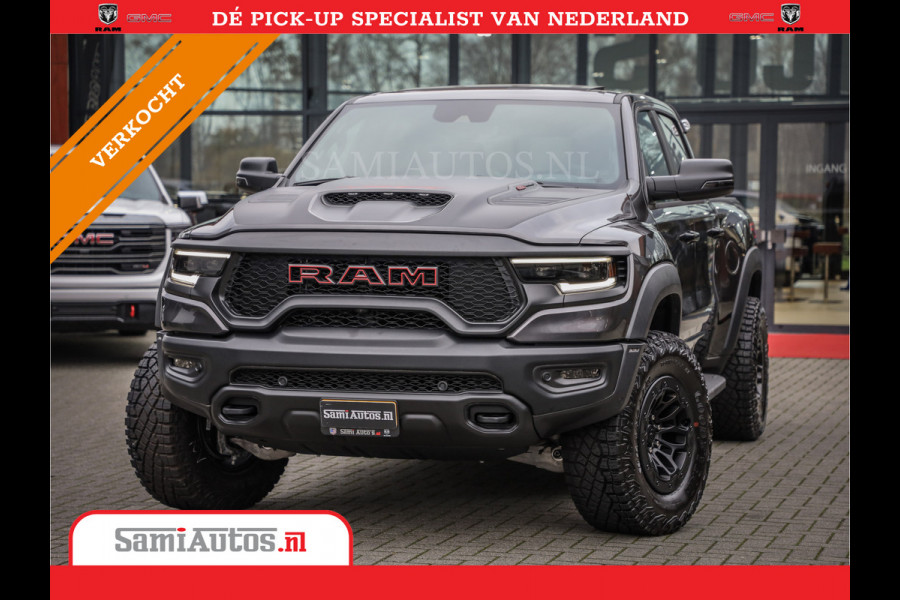 Dodge Ram 1500 TRX | 6.2 V8 712PK HELLCAT | BOM VOL | CARBON | GRANITE | ALL-IN PRIJS | CREW CAB | GRIJSKENTEKEN | 5 PERSOONS | DC | DUBBELE CABINE | VOORRAAD NR 2088 - 4151