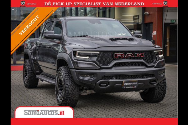 Dodge Ram 1500 TRX | 6.2 V8 712PK HELLCAT | BOM VOL | CARBON | GRANITE | ALL-IN PRIJS | CREW CAB | GRIJSKENTEKEN | 5 PERSOONS | DC | DUBBELE CABINE | VOORRAAD NR 2088 - 4151