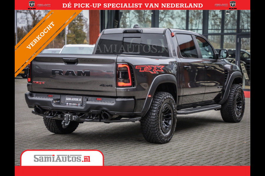 Dodge Ram 1500 TRX | 6.2 V8 712PK HELLCAT | BOM VOL | CARBON | GRANITE | ALL-IN PRIJS | CREW CAB | GRIJSKENTEKEN | 5 PERSOONS | DC | DUBBELE CABINE | VOORRAAD NR 2088 - 4151