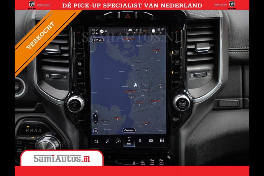 Dodge Ram 1500 LARAMIE SPORT 4X4 5.7 V8 | PRINS LPG | CAMERA | APPLE CARPLAY | 3500KG | 22INCH NIGHT | FULL LED | CRUISE | MEMORY SEATS | LEDER | DUBBELE CABINE | CREWCAB
