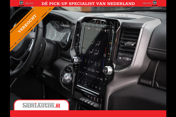 Dodge Ram 1500 LARAMIE SPORT 4X4 5.7 V8 | PRINS LPG | CAMERA | APPLE CARPLAY | 3500KG | 22INCH NIGHT | FULL LED | CRUISE | MEMORY SEATS | LEDER | DUBBELE CABINE | CREWCAB
