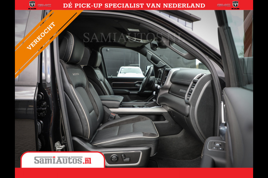 Dodge Ram 1500 LARAMIE SPORT 4X4 5.7 V8 | PRINS LPG | CAMERA | APPLE CARPLAY | 3500KG | 22INCH NIGHT | FULL LED | CRUISE | MEMORY SEATS | LEDER | DUBBELE CABINE | CREWCAB