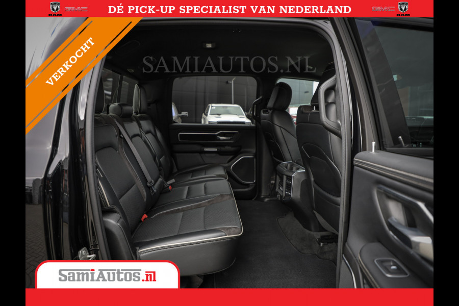 Dodge Ram 1500 LARAMIE SPORT 4X4 5.7 V8 | PRINS LPG | CAMERA | APPLE CARPLAY | 3500KG | 22INCH NIGHT | FULL LED | CRUISE | MEMORY SEATS | LEDER | DUBBELE CABINE | CREWCAB