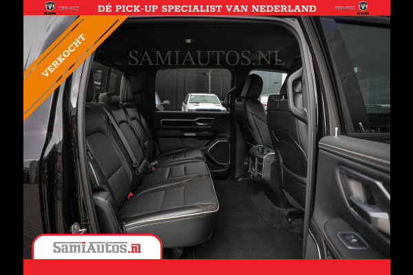 Dodge Ram 1500 LARAMIE SPORT 4X4 5.7 V8 | PRINS LPG | CAMERA | APPLE CARPLAY | 3500KG | 22INCH NIGHT | FULL LED | CRUISE | MEMORY SEATS | LEDER | DUBBELE CABINE | CREWCAB