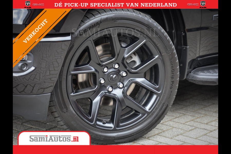 Dodge Ram 1500 LARAMIE SPORT 4X4 5.7 V8 | PRINS LPG | CAMERA | APPLE CARPLAY | 3500KG | 22INCH NIGHT | FULL LED | CRUISE | MEMORY SEATS | LEDER | DUBBELE CABINE | CREWCAB