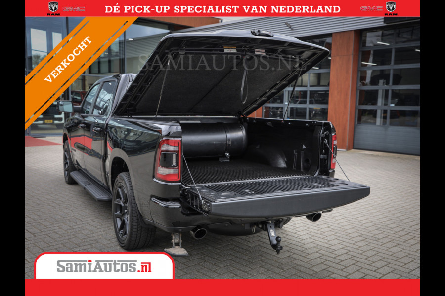 Dodge Ram 1500 LARAMIE SPORT 4X4 5.7 V8 | PRINS LPG | CAMERA | APPLE CARPLAY | 3500KG | 22INCH NIGHT | FULL LED | CRUISE | MEMORY SEATS | LEDER | DUBBELE CABINE | CREWCAB