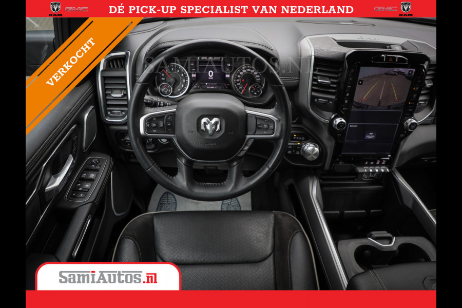 Dodge Ram 1500 LARAMIE SPORT 4X4 5.7 V8 | PRINS LPG | CAMERA | APPLE CARPLAY | 3500KG | 22INCH NIGHT | FULL LED | CRUISE | MEMORY SEATS | LEDER | DUBBELE CABINE | CREWCAB