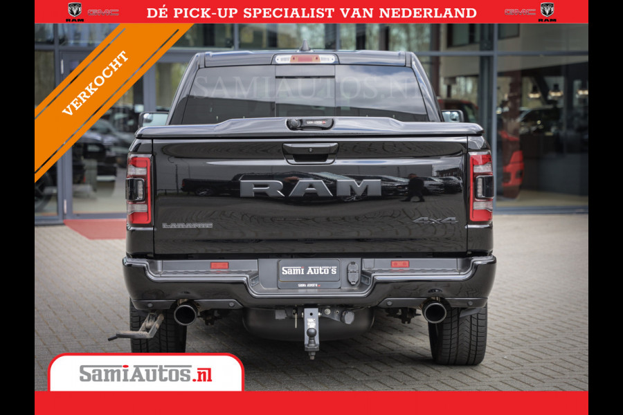 Dodge Ram 1500 LARAMIE SPORT 4X4 5.7 V8 | PRINS LPG | CAMERA | APPLE CARPLAY | 3500KG | 22INCH NIGHT | FULL LED | CRUISE | MEMORY SEATS | LEDER | DUBBELE CABINE | CREWCAB