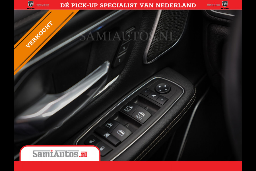 Dodge Ram 1500 LARAMIE SPORT 4X4 5.7 V8 | PRINS LPG | CAMERA | APPLE CARPLAY | 3500KG | 22INCH NIGHT | FULL LED | CRUISE | MEMORY SEATS | LEDER | DUBBELE CABINE | CREWCAB