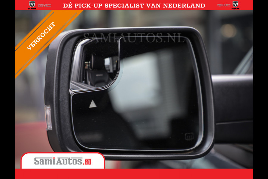 Dodge Ram 1500 LARAMIE SPORT 4X4 5.7 V8 | PRINS LPG | CAMERA | APPLE CARPLAY | 3500KG | 22INCH NIGHT | FULL LED | CRUISE | MEMORY SEATS | LEDER | DUBBELE CABINE | CREWCAB