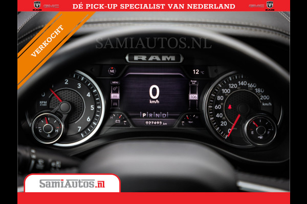 Dodge Ram 1500 LARAMIE SPORT 4X4 5.7 V8 | PRINS LPG | CAMERA | APPLE CARPLAY | 3500KG | 22INCH NIGHT | FULL LED | CRUISE | MEMORY SEATS | LEDER | DUBBELE CABINE | CREWCAB