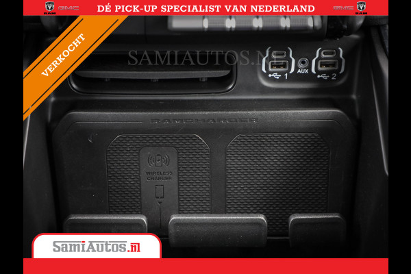 Dodge Ram 1500 LARAMIE SPORT 4X4 5.7 V8 | PRINS LPG | CAMERA | APPLE CARPLAY | 3500KG | 22INCH NIGHT | FULL LED | CRUISE | MEMORY SEATS | LEDER | DUBBELE CABINE | CREWCAB
