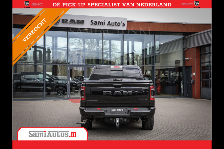 Dodge Ram 1500 LARAMIE SPORT 4X4 5.7 V8 | PRINS LPG | CAMERA | APPLE CARPLAY | 3500KG | 22INCH NIGHT | FULL LED | CRUISE | MEMORY SEATS | LEDER | DUBBELE CABINE | CREWCAB