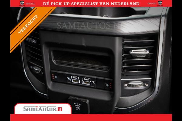 Dodge Ram 1500 LARAMIE SPORT 4X4 5.7 V8 | PRINS LPG | CAMERA | APPLE CARPLAY | 3500KG | 22INCH NIGHT | FULL LED | CRUISE | MEMORY SEATS | LEDER | DUBBELE CABINE | CREWCAB