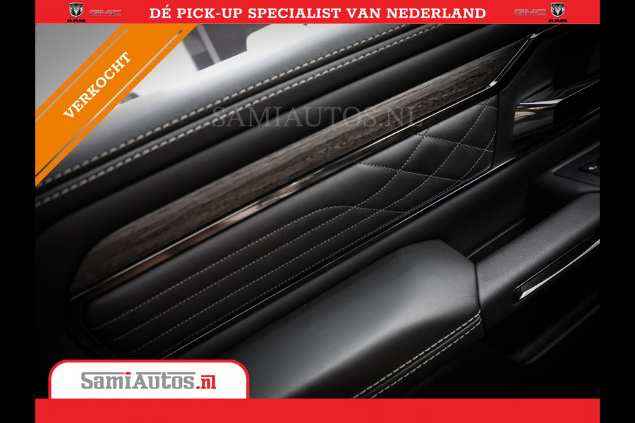 Dodge Ram 1500 LIMITED NIGHT 540PK 706 Nm 2025 | HIGH OUTPUT | XB9 | MASSAGE | BOM VOL | CREW CAB | DUBBELE CABINE | GRIJSKENTEKEN | DE MEEST LUXUEUZE en BEGEERDE Pick-up | VOORRAAD NR 2301 - 7424