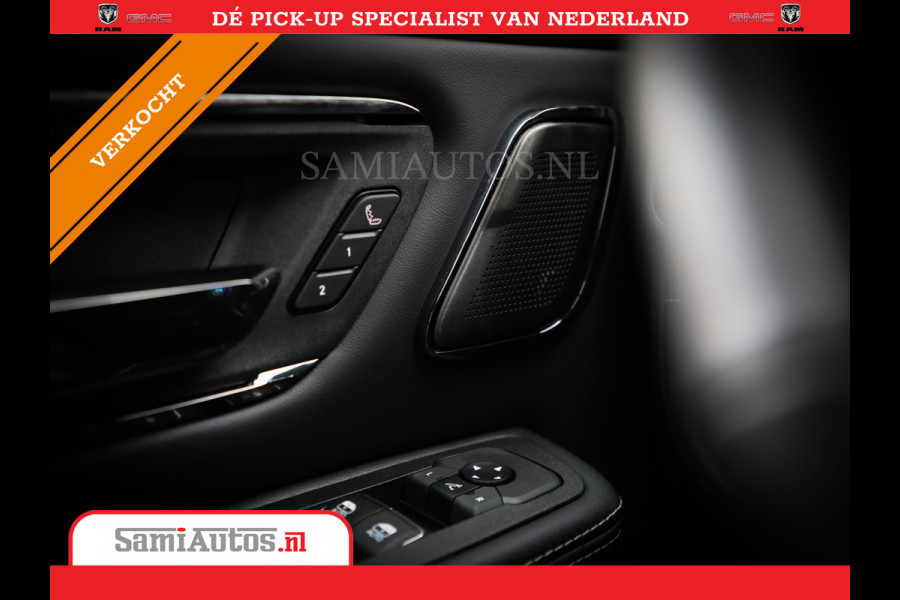 Dodge Ram 1500 LIMITED NIGHT 540PK 706 Nm 2025 | HIGH OUTPUT | XB9 | MASSAGE | BOM VOL | CREW CAB | DUBBELE CABINE | GRIJSKENTEKEN | DE MEEST LUXUEUZE en BEGEERDE Pick-up | VOORRAAD NR 2301 - 7424