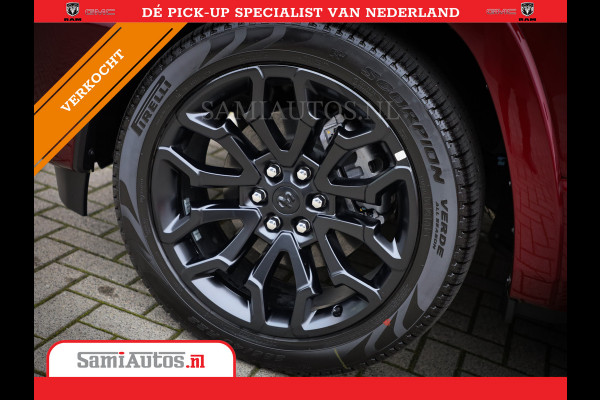 Dodge Ram 1500 LIMITED NIGHT 540PK 706 Nm 2025 | HIGH OUTPUT | XB9 | MASSAGE | BOM VOL | CREW CAB | DUBBELE CABINE | GRIJSKENTEKEN | DE MEEST LUXUEUZE en BEGEERDE Pick-up | VOORRAAD NR 2301 - 7424