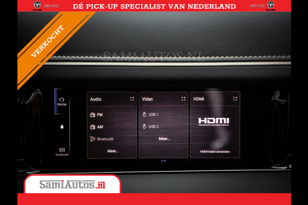Dodge Ram 1500 LIMITED NIGHT 540PK 706 Nm 2025 | HIGH OUTPUT | XB9 | MASSAGE | BOM VOL | CREW CAB | DUBBELE CABINE | GRIJSKENTEKEN | DE MEEST LUXUEUZE en BEGEERDE Pick-up | VOORRAAD NR 2301 - 7424