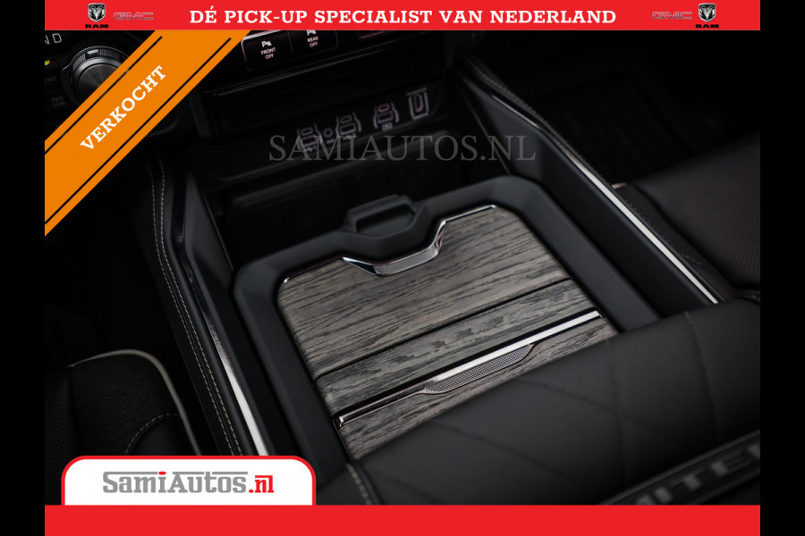 Dodge Ram 1500 LIMITED NIGHT 540PK 706 Nm 2025 | HIGH OUTPUT | XB9 | MASSAGE | BOM VOL | CREW CAB | DUBBELE CABINE | GRIJSKENTEKEN | DE MEEST LUXUEUZE en BEGEERDE Pick-up | VOORRAAD NR 2301 - 7424