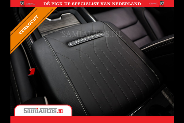 Dodge Ram 1500 LIMITED NIGHT 540PK 706 Nm 2025 | HIGH OUTPUT | XB9 | MASSAGE | BOM VOL | CREW CAB | DUBBELE CABINE | GRIJSKENTEKEN | DE MEEST LUXUEUZE en BEGEERDE Pick-up | VOORRAAD NR 2301 - 7424