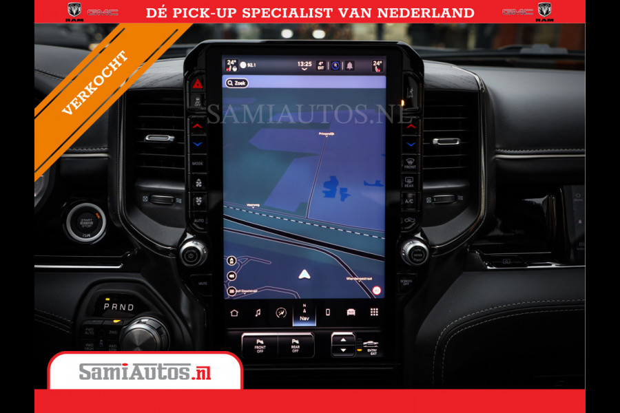 Dodge Ram 1500 LIMITED NIGHT 540PK 706 Nm 2025 | HIGH OUTPUT | XB9 | MASSAGE | BOM VOL | CREW CAB | DUBBELE CABINE | GRIJSKENTEKEN | DE MEEST LUXUEUZE en BEGEERDE Pick-up | VOORRAAD NR 2301 - 7424