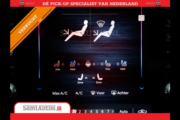 Dodge Ram 1500 LIMITED NIGHT 540PK 706 Nm 2025 | HIGH OUTPUT | XB9 | MASSAGE | BOM VOL | CREW CAB | DUBBELE CABINE | GRIJSKENTEKEN | DE MEEST LUXUEUZE en BEGEERDE Pick-up | VOORRAAD NR 2301 - 7424