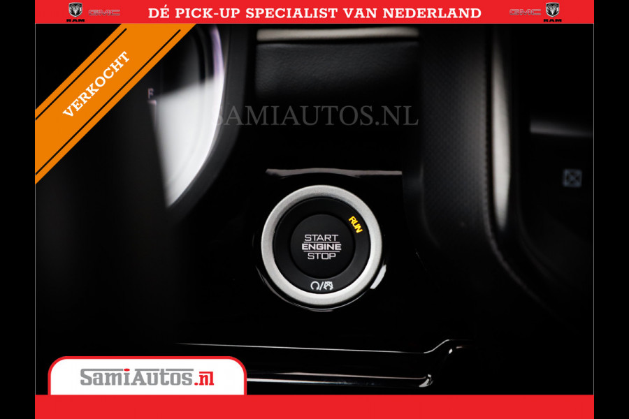 Dodge Ram 1500 LIMITED NIGHT 540PK 706 Nm 2025 | HIGH OUTPUT | XB9 | MASSAGE | BOM VOL | CREW CAB | DUBBELE CABINE | GRIJSKENTEKEN | DE MEEST LUXUEUZE en BEGEERDE Pick-up | VOORRAAD NR 2301 - 7424