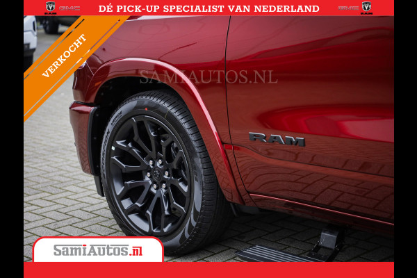 Dodge Ram 1500 LIMITED NIGHT 540PK 706 Nm 2025 | HIGH OUTPUT | XB9 | MASSAGE | BOM VOL | CREW CAB | DUBBELE CABINE | GRIJSKENTEKEN | DE MEEST LUXUEUZE en BEGEERDE Pick-up | VOORRAAD NR 2301 - 7424