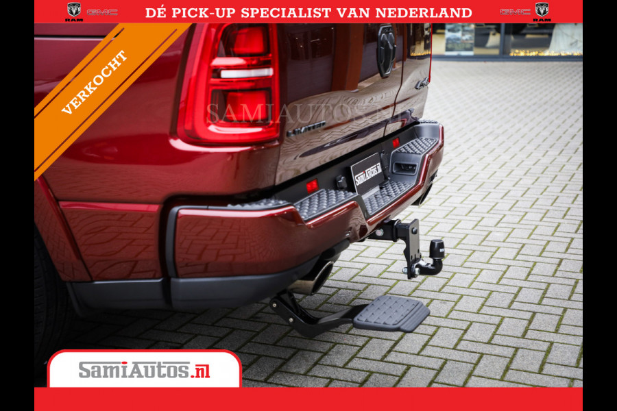 Dodge Ram 1500 LIMITED NIGHT 540PK 706 Nm 2025 | HIGH OUTPUT | XB9 | MASSAGE | BOM VOL | CREW CAB | DUBBELE CABINE | GRIJSKENTEKEN | DE MEEST LUXUEUZE en BEGEERDE Pick-up | VOORRAAD NR 2301 - 7424