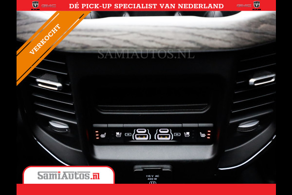 Dodge Ram 1500 LIMITED NIGHT 540PK 706 Nm 2025 | HIGH OUTPUT | XB9 | MASSAGE | BOM VOL | CREW CAB | DUBBELE CABINE | GRIJSKENTEKEN | DE MEEST LUXUEUZE en BEGEERDE Pick-up | VOORRAAD NR 2301 - 7424