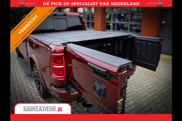 Dodge Ram 1500 LIMITED NIGHT 540PK 706 Nm 2025 | HIGH OUTPUT | XB9 | MASSAGE | BOM VOL | CREW CAB | DUBBELE CABINE | GRIJSKENTEKEN | DE MEEST LUXUEUZE en BEGEERDE Pick-up | VOORRAAD NR 2301 - 7424