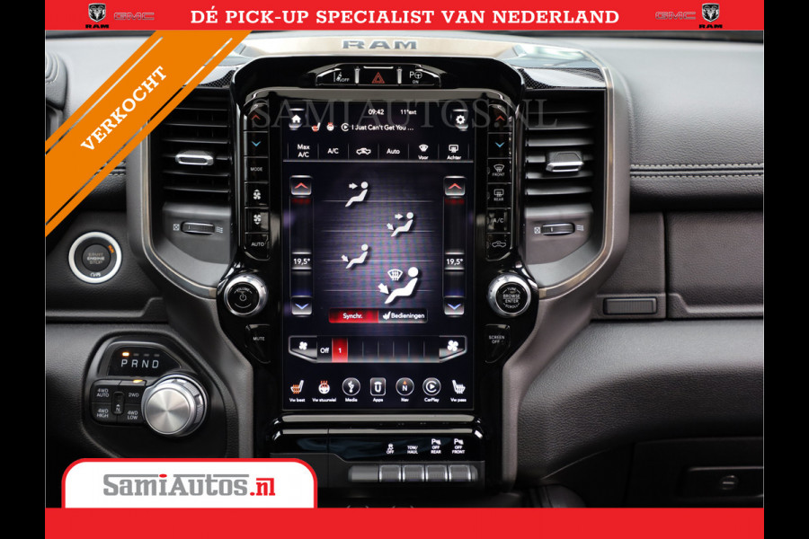 Dodge Ram 1500 SPORT | MARGE BTW VRIJ | MWK KLEP | ADAPTIVE CRUISE | 5.7 V8 HEMI 4X4 | PANORAMA DAK | 360 CAMERA RONDOM ZICHT | DUBBELE CABINE | 5 PERSOONS | LET OP! UNIEK BTW VRIJ MARGE !