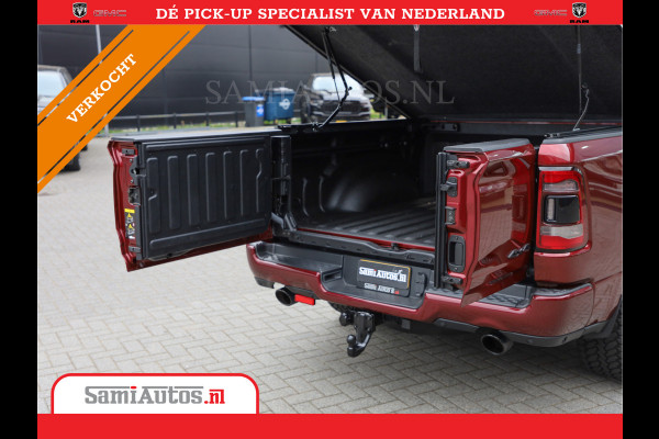 Dodge Ram 1500 SPORT | MARGE BTW VRIJ | MWK KLEP | ADAPTIVE CRUISE | 5.7 V8 HEMI 4X4 | PANORAMA DAK | 360 CAMERA RONDOM ZICHT | DUBBELE CABINE | 5 PERSOONS | LET OP! UNIEK BTW VRIJ MARGE !