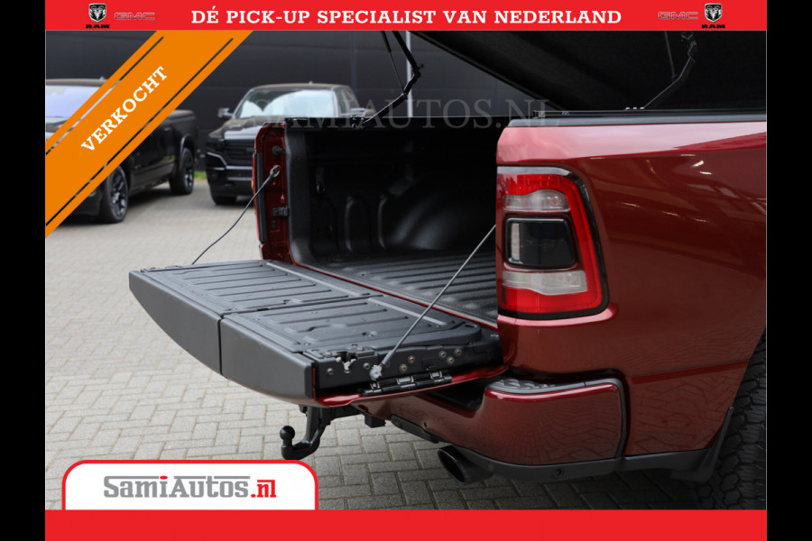 Dodge Ram 1500 SPORT | MARGE BTW VRIJ | MWK KLEP | ADAPTIVE CRUISE | 5.7 V8 HEMI 4X4 | PANORAMA DAK | 360 CAMERA RONDOM ZICHT | DUBBELE CABINE | 5 PERSOONS | LET OP! UNIEK BTW VRIJ MARGE !