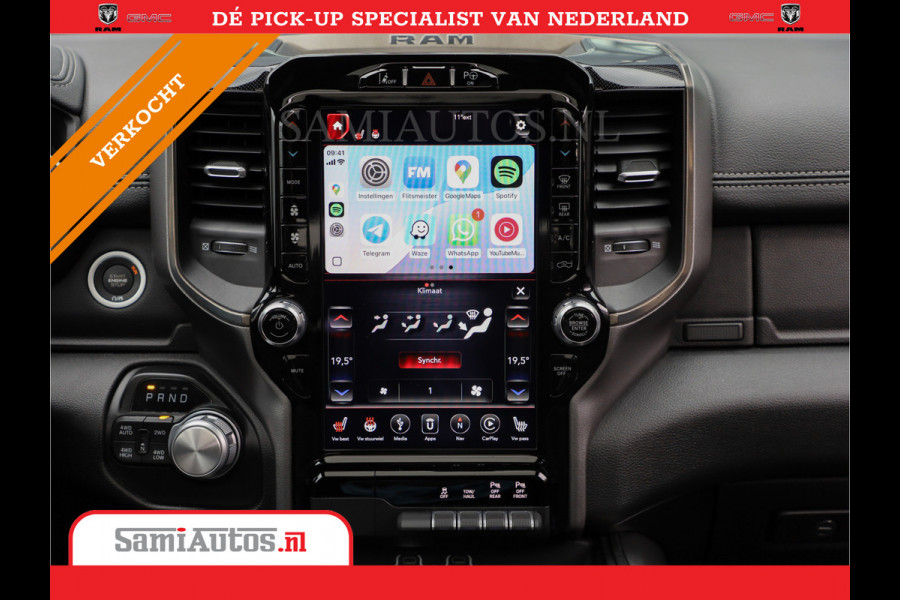 Dodge Ram 1500 SPORT | MARGE BTW VRIJ | MWK KLEP | ADAPTIVE CRUISE | 5.7 V8 HEMI 4X4 | PANORAMA DAK | 360 CAMERA RONDOM ZICHT | DUBBELE CABINE | 5 PERSOONS | LET OP! UNIEK BTW VRIJ MARGE !