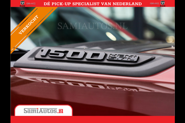 Dodge Ram 1500 SPORT | MARGE BTW VRIJ | MWK KLEP | ADAPTIVE CRUISE | 5.7 V8 HEMI 4X4 | PANORAMA DAK | 360 CAMERA RONDOM ZICHT | DUBBELE CABINE | 5 PERSOONS | LET OP! UNIEK BTW VRIJ MARGE !