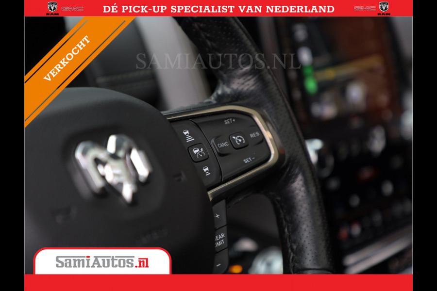 Dodge Ram 1500 SPORT | MARGE BTW VRIJ | MWK KLEP | ADAPTIVE CRUISE | 5.7 V8 HEMI 4X4 | PANORAMA DAK | 360 CAMERA RONDOM ZICHT | DUBBELE CABINE | 5 PERSOONS | LET OP! UNIEK BTW VRIJ MARGE !