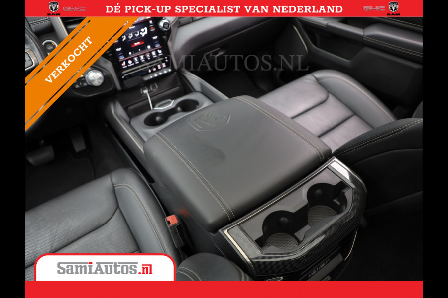 Dodge Ram 1500 SPORT | MARGE BTW VRIJ | MWK KLEP | ADAPTIVE CRUISE | 5.7 V8 HEMI 4X4 | PANORAMA DAK | 360 CAMERA RONDOM ZICHT | DUBBELE CABINE | 5 PERSOONS | LET OP! UNIEK BTW VRIJ MARGE !