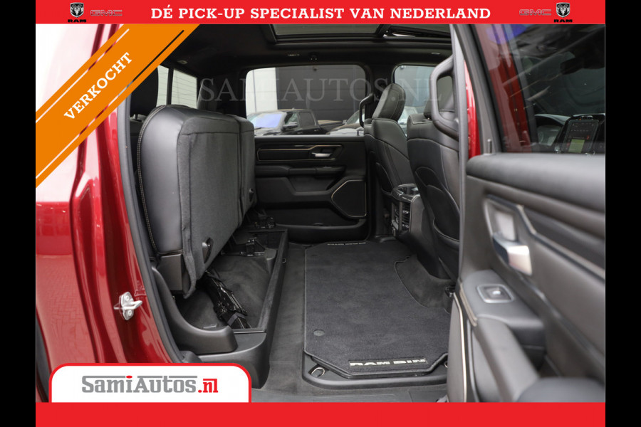 Dodge Ram 1500 SPORT | MARGE BTW VRIJ | MWK KLEP | ADAPTIVE CRUISE | 5.7 V8 HEMI 4X4 | PANORAMA DAK | 360 CAMERA RONDOM ZICHT | DUBBELE CABINE | 5 PERSOONS | LET OP! UNIEK BTW VRIJ MARGE !