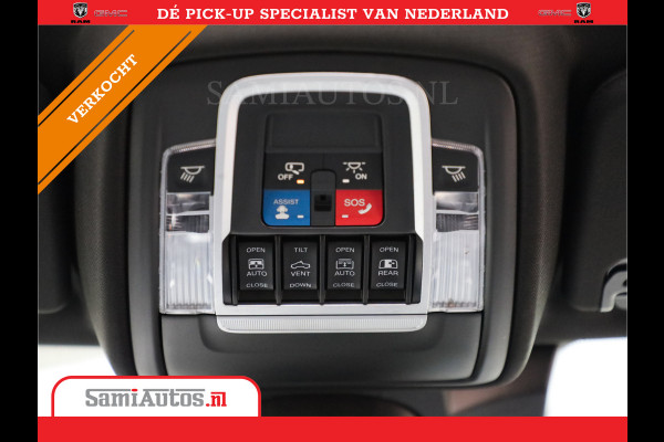 Dodge Ram 1500 SPORT | MARGE BTW VRIJ | MWK KLEP | ADAPTIVE CRUISE | 5.7 V8 HEMI 4X4 | PANORAMA DAK | 360 CAMERA RONDOM ZICHT | DUBBELE CABINE | 5 PERSOONS | LET OP! UNIEK BTW VRIJ MARGE !